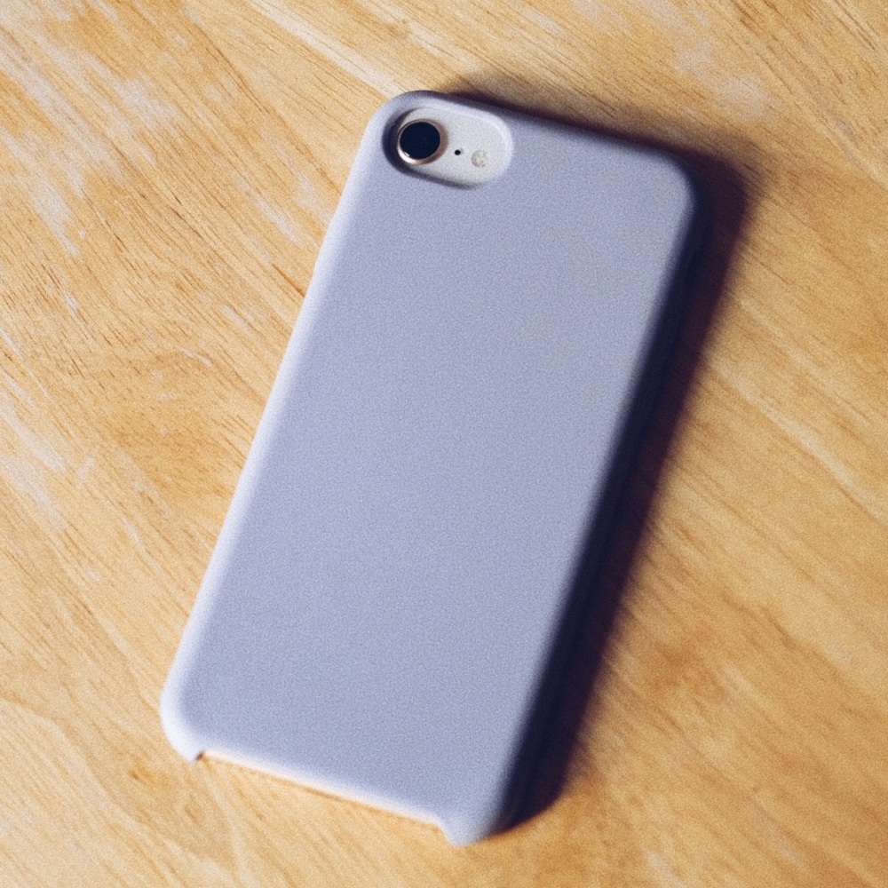 Lavender Silicone iPhone 8 Phone Case